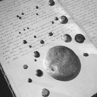 ALUMINUM IS THE MOST ABUNDANT METAL ON EARTH. THIS PHOTO SHOWS THE FIRST BLOBS OF ALUMINUM EVER ISOLATED, A FEAT PERFORMED BY CHARLES HALL IN 1886. (James L. Amos/Corbis. Reproduced by permission.)