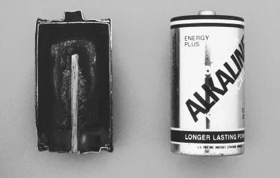 BATTERIES USE OXIDATION-REDUCTION REACTIONS TO PRODUCE ELECTRICAL CURRENT. (Lester V. Bergman/Corbis. Reproduced by permission.)