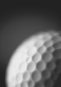 GOLF BALLS ARE DIMPLED BECAUSE THEY TRAVEL MUCH FARTHER THAN NONDIMPLED ONES. (Photograph by D. Boone/Corbis. Reproduced by permission.)