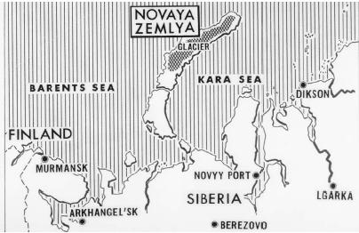 THE DUTCH EXPLORER WILLEM BARENTS AND HIS SHIPWRECKED CREW EXPERIENCED VITAMIN APOISONING WHEN THEY ATE POLAR BEARS TO STAY ALIVE ON THE ISLAND OF NOVAYA ZEMLYA IN THE ARCTIC OCEAN. POLAR BEAR LIVER CONTAINS ABOUT 450 TIMES THE RECOMMENDED DAILY DOSE OF VITAMIN A; SYMPTOMS OF POISONING INCLUDE PAINFUL JOINTS, BONE THICKENING, PEELING OF THE SKIN, AND LIVER DISEASE. (&#xA9; Bettmann/Corbis. Reproduced by permission.)