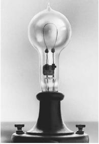 UNTIL THOMAS EDISON INVENTED THE FIRST SUCCESSFUL INCANDESCENT LAMP IN 1879, ACTIVITY AT NIGHT WAS LIMITED. WITH ELECTRIC LIGHTING, INDUSTRIALIZED SOCIETIES HAVE BEEN ABLE TO "COLONIZE" THE NIGHT, EXTENDING DAYTIME ACTIVITIES INTO THE NIGHTTIME HOURS. (© Bettmann/Corbis. Reproduced by permission.)