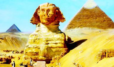 Great Sphinx, Egypt. PHOTOGRAPH REPRODUCED BY PERMISSION OF THE CORBIS CORPORATION.
