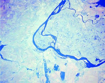The Volga River, in Russia, is the longest river in Europe, running for some 2,200 miles. PHOTOGRAPH REPRODUCED BY PERMISSION OF THE CORBIS CORPORATION.