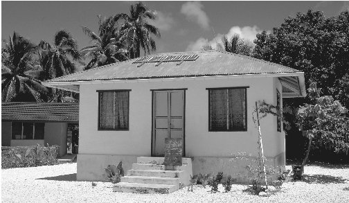 This house on a small South Pacific island uses solar panels to provide energy. Many people living in developing countries rely on solar power.