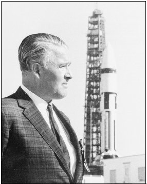 German rocket designer Wernher von Braun believed that a manned mission to Mars was both possible and essential.